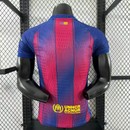 25/26 Versão Jogador Barcelona- Primeiro Uniforme