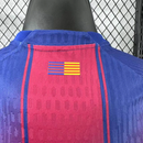 25/26 Versão Jogador Barcelona- Primeiro Uniforme