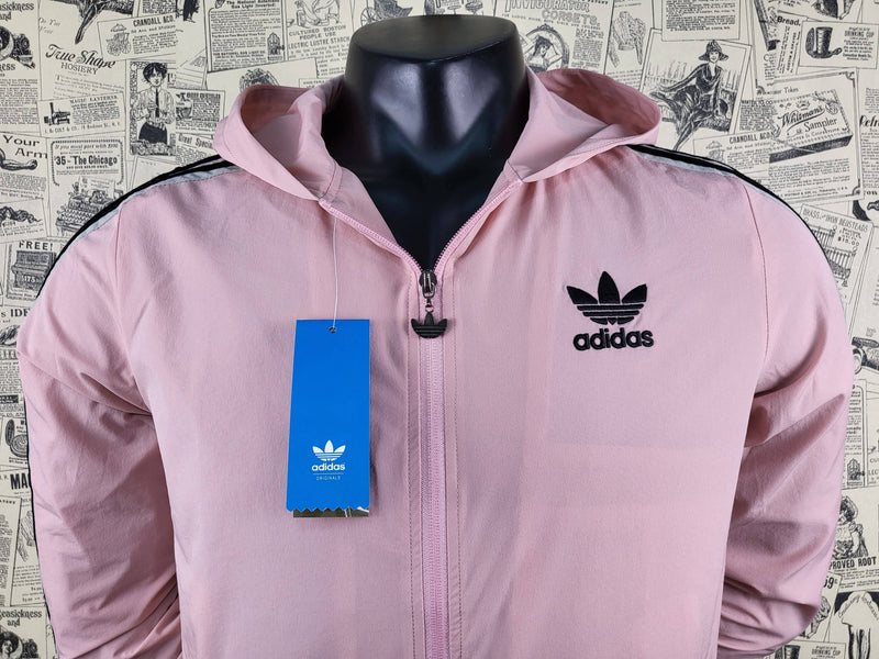 CORTA VENTO  adidas trevo rosa