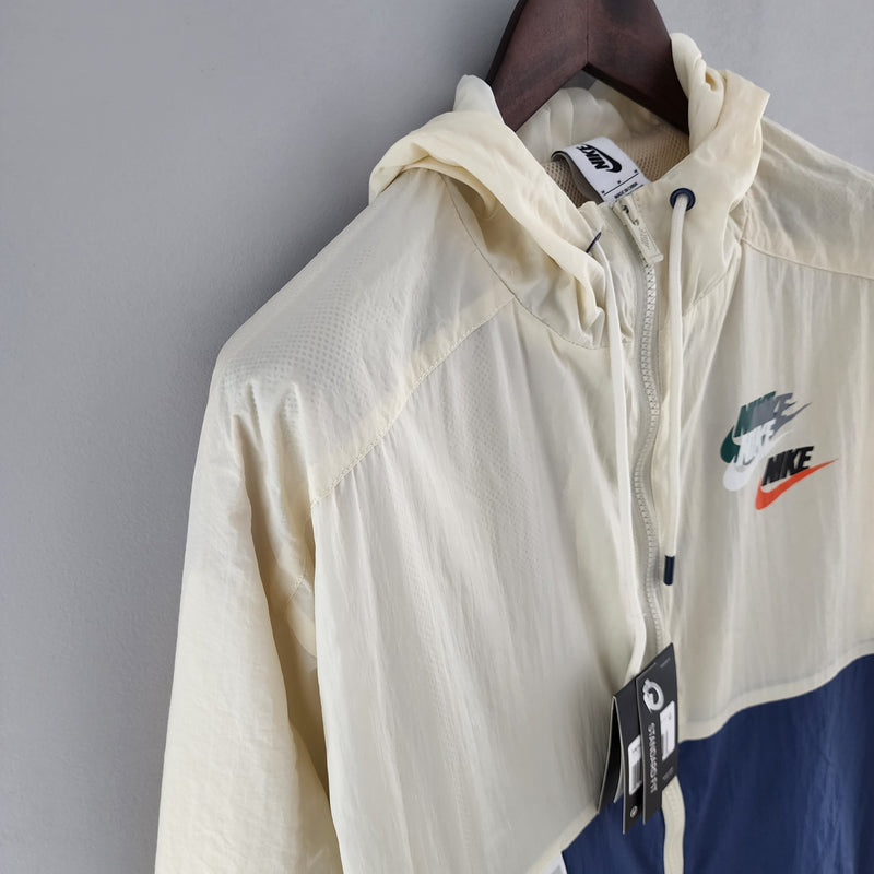 Corta vento Nike Bege Blue