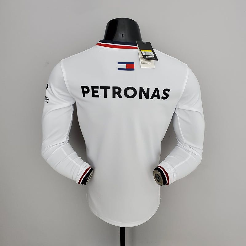 Camisa de Fórmula 1 - Mercedes - Manga Longa
